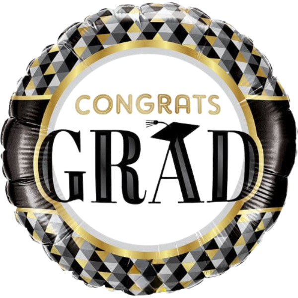 Congrats Grad Foil Balloon | We Poppin' Las Vegas