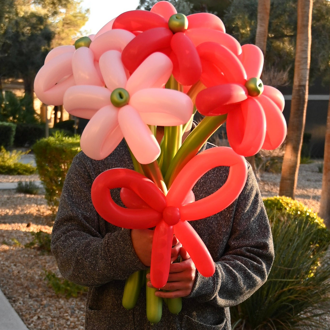 Poppin' Floral Balloon Bouquet
