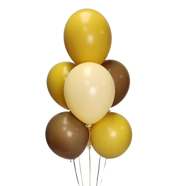 Rustic Sunflower Balloon Bouquet | We Poppin' Las Vegas