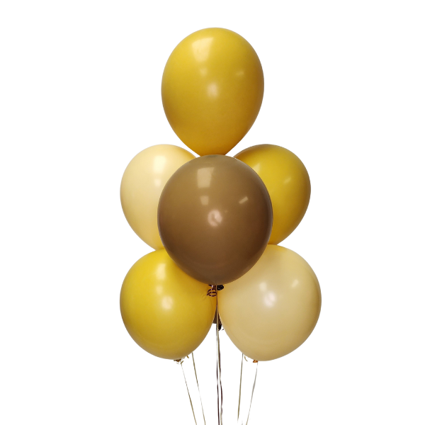 Rustic Sunflower Balloon Bouquet | We Poppin' Las Vegas