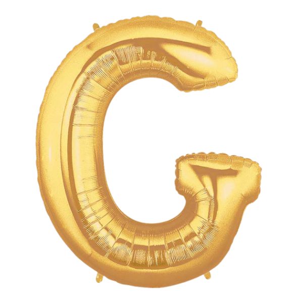 Starstruck Gold Letter G Foil Balloon | We Poppin' Las Vegas