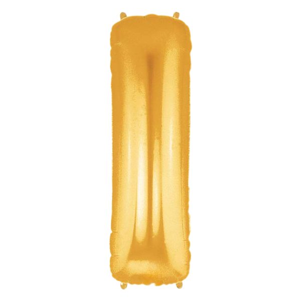 Starstruck Gold Letter I Foil Balloon | We Poppin' Las Vegas