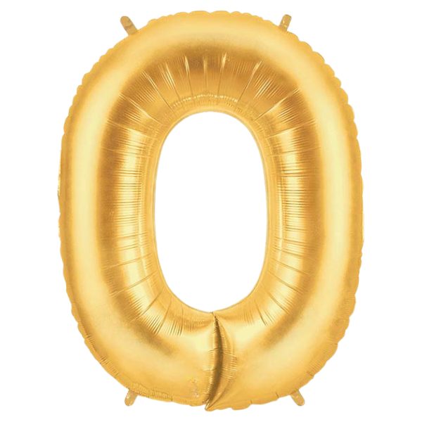 Starstruck Gold Letter O Foil Balloon | We Poppin' Las Vegas