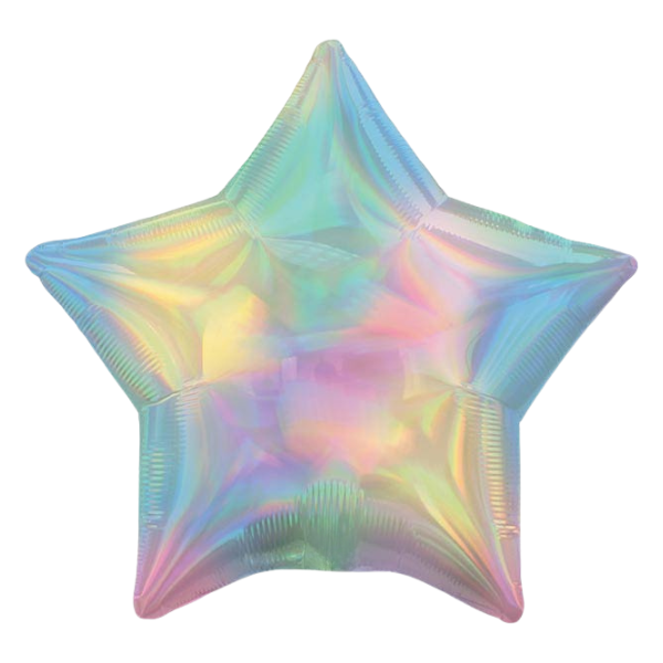 Holographic Star Balloon | We Poppin' Las Vegas