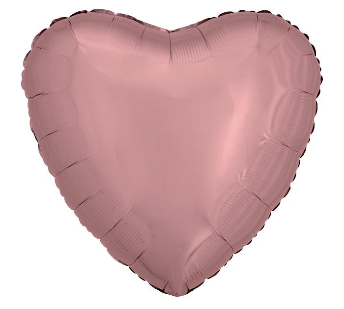 Rose Gold Heart Foil Balloon | We Poppin' Las Vegas