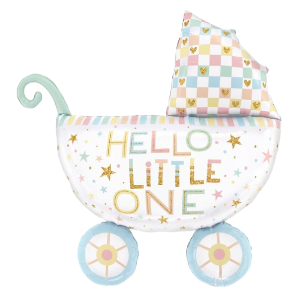 Baby Carriage Foil Balloon | We Poppin' Las Vegas