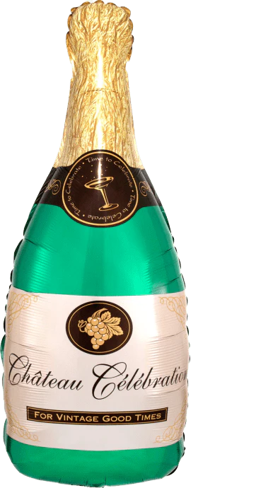 Champagne Fizz Foil Balloon | We Poppin' Las Vegas