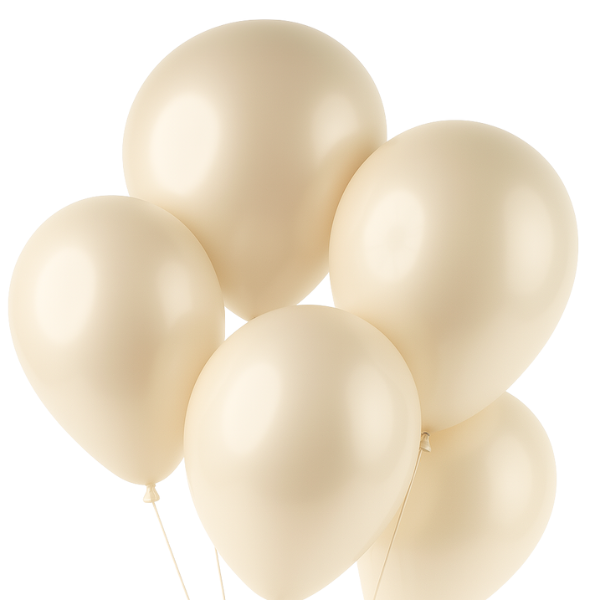 Cream Balloon Bouquet | We Poppin' Las Vegas
