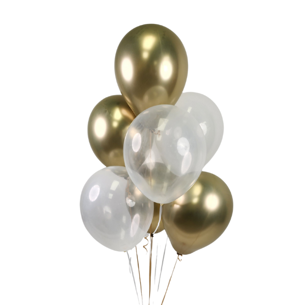 Crystal Luxe Balloon Bouquet | We Poppin' Las Vegas