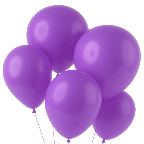 Violet Balloon Bouquet | We Poppin' Las Vegas