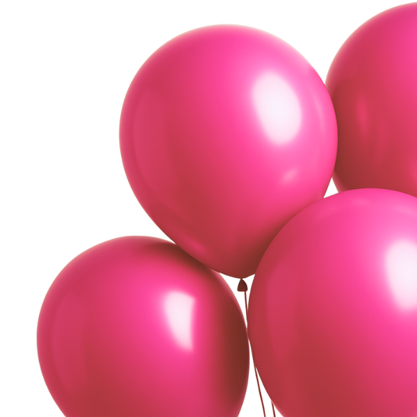 Fuchsia Balloon Bouquet | We Poppin' Las Vegas