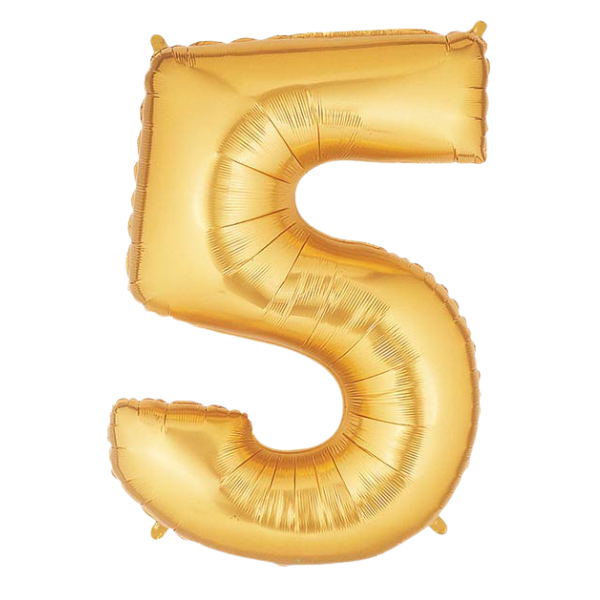 Starstruck Gold Number 5 | We Poppin' Las Vegas