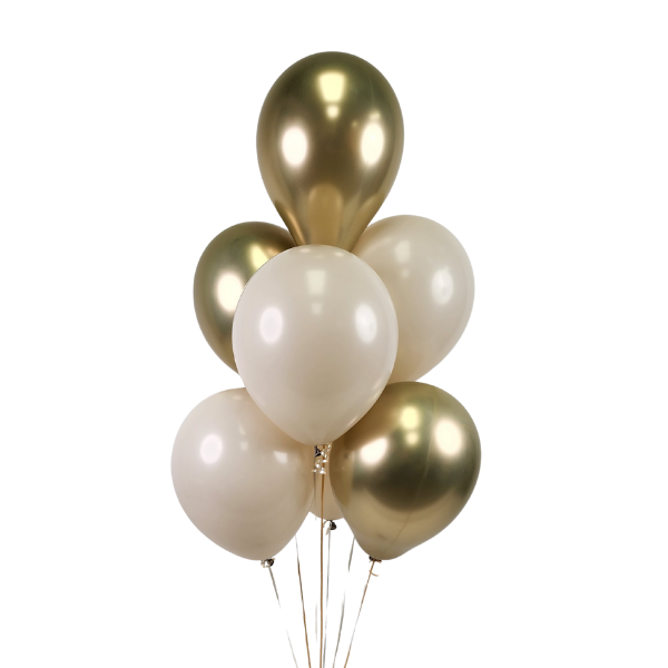 Latte Luxe Balloon Bouquet | We Poppin' Las Vegas