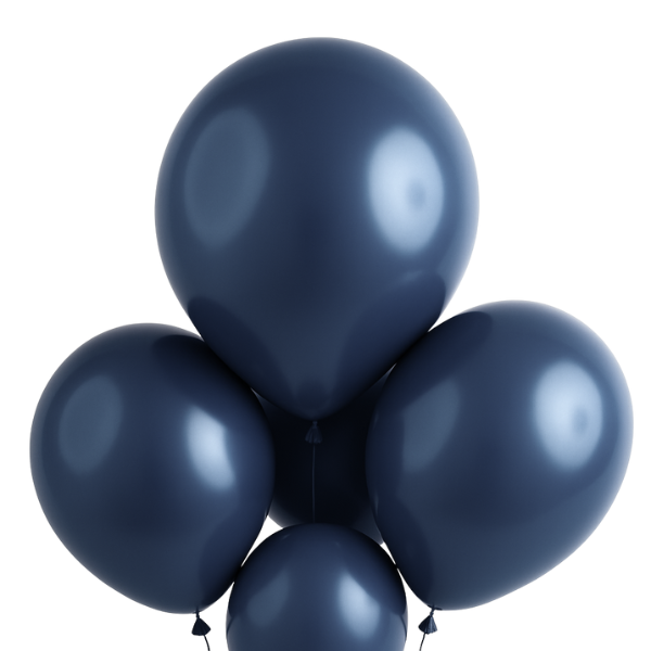 Midnight Navy Balloon Bouquet | We Poppin' Las Vegas