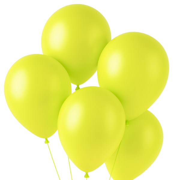 Neon Yellow Balloon Bouquet | We Poppin' Las Vegas