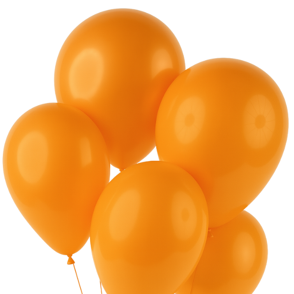 Zesty Tangerine Balloon Bouquet | We Poppin' Las Vegas