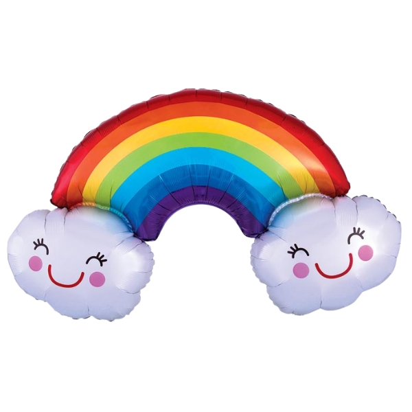 Over the Rainbow Foil Balloon | We Poppin' Las Vegas