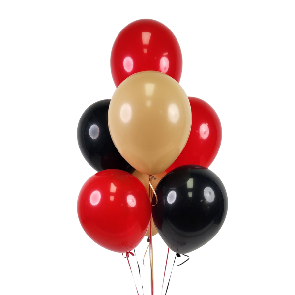 Crimson Sand Balloon Bouquet | We Poppin' Las Vegas
