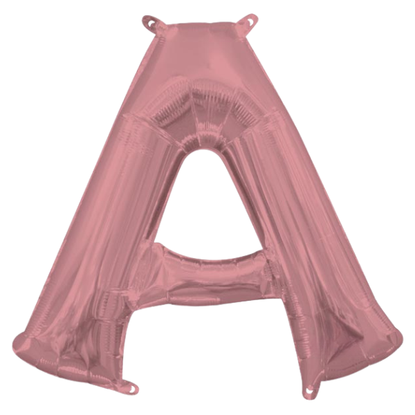 Gilded Rose Letter A | We Poppin' Las Vegas