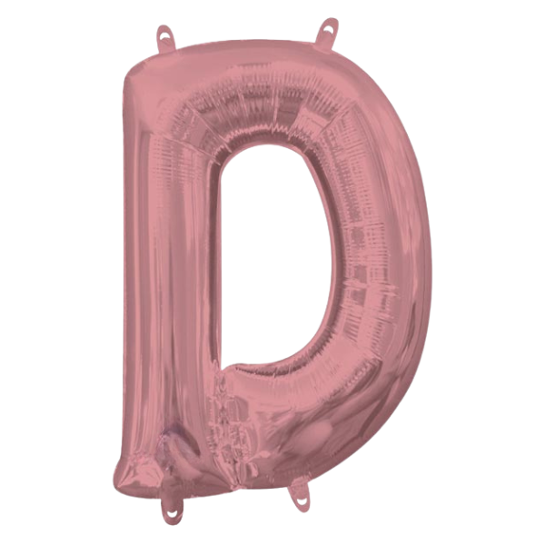 Gilded Rose Letter D | We Poppin' Las Vegas