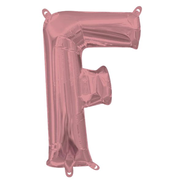 Gilded Rose Letter F | We Poppin' Las Vegas