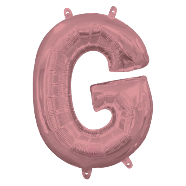 Gilded Rose Letter G | We Poppin' Las Vegas