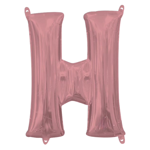 Gilded Rose Letter H | We Poppin' Las Vegas