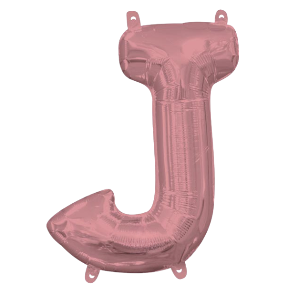 Gilded Rose Letter J | We Poppin' Las Vegas