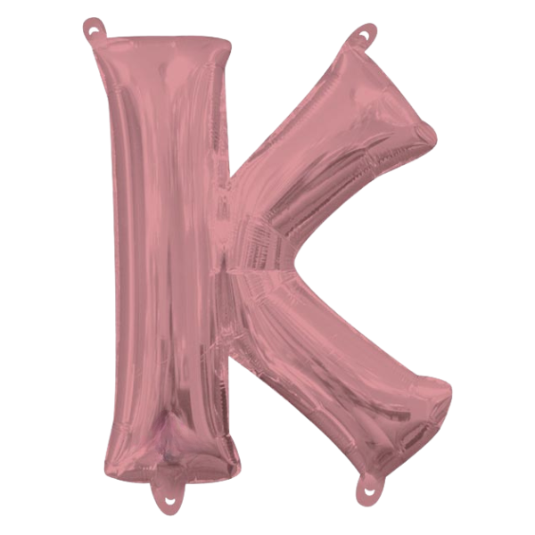 Gilded Rose Letter K | We Poppin' Las Vegas