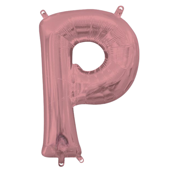 Gilded Rose Letter P | We Poppin' Las Vegas