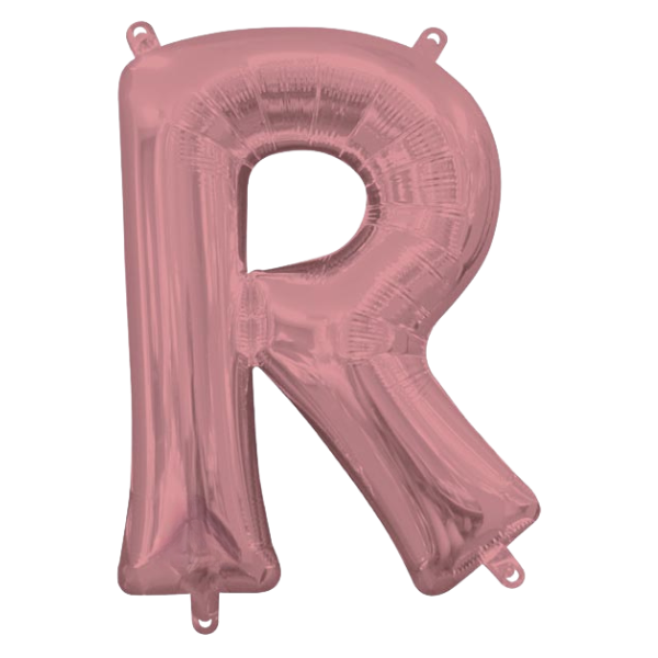 Gilded Rose Letter R | We Poppin' Las Vegas