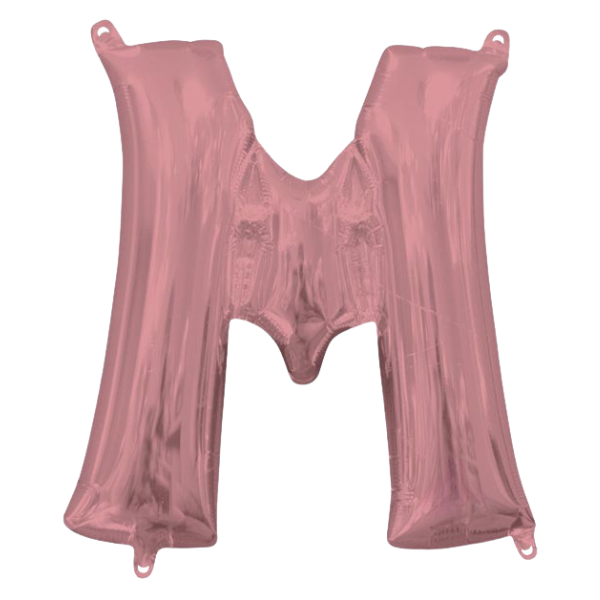 Gilded Rose Letter M | We Poppin' Las Vegas