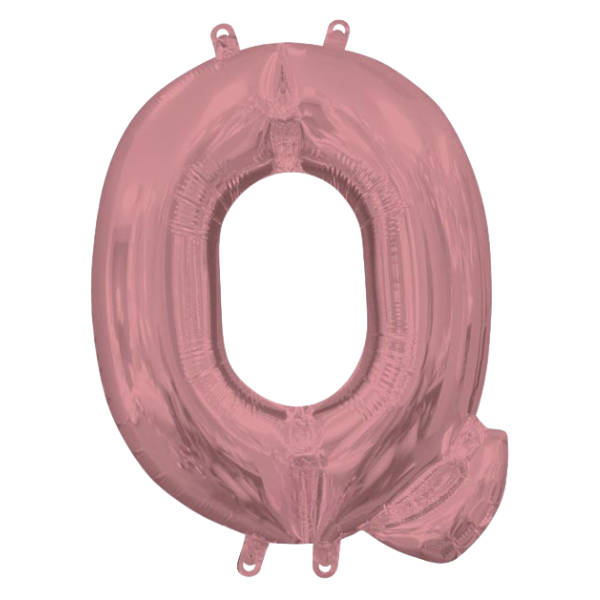 Gilded Rose Letter Q | We Poppin' Las Vegas