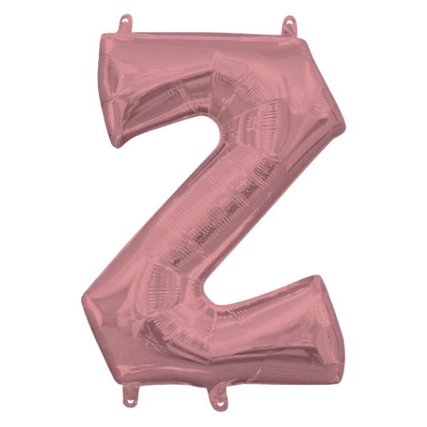 Gilded Rose Letter Z | We Poppin' Las Vegas