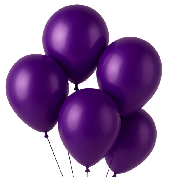 Royal Amethyst Balloon Bouquet | We Poppin' Las Vegas