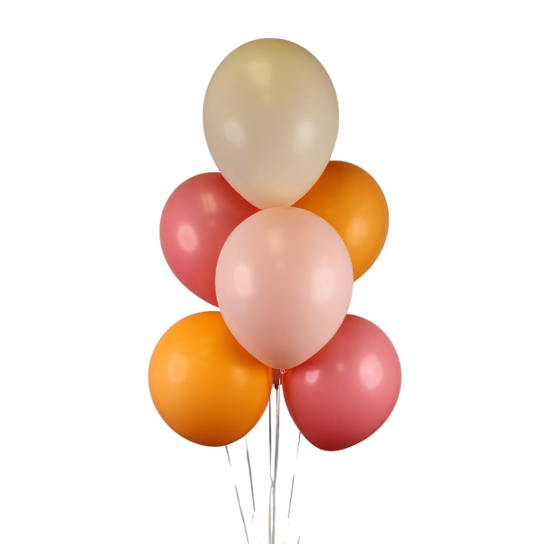 Citrus Sunset Balloon Bouquet | We Poppin’ Las Vegas