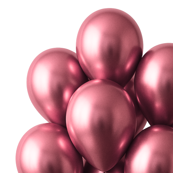 Metallic Pink Balloon Bouquet | We Poppin' Las Vegas
