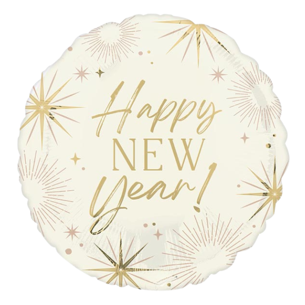 Gold New Years Foil Balloon | We Poppin' Las Vegas