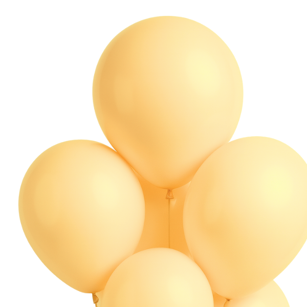 Pastel Orange Balloon Bouquet | We Poppin' Las Vegas