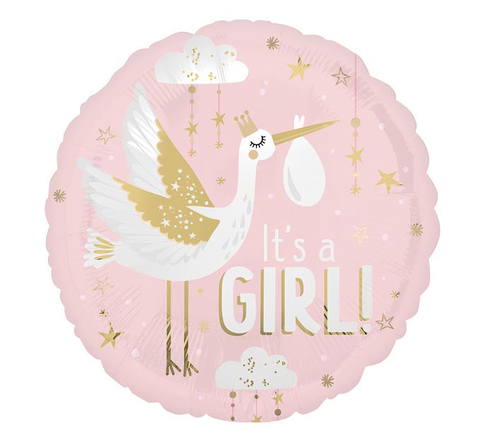 It's a Girl! Foil Balloon | We Poppin' Las Vegas